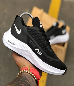 Nike Air Running Negro Blanco