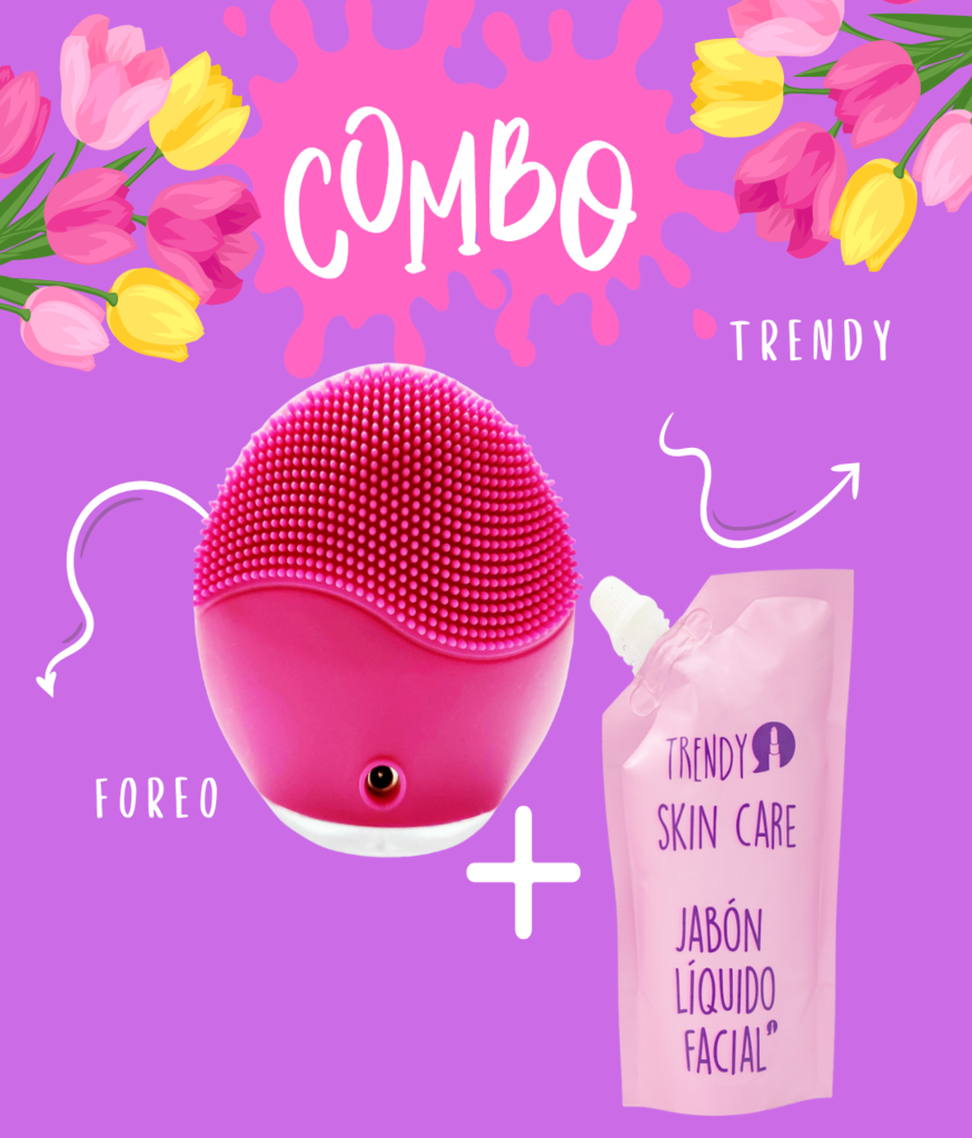 COMBO FOREO+ JABON FACIAL TRENDY