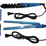 COMBO PLANCHA NANO TITANIUM Y RIZADOR CURL PERFECT 7