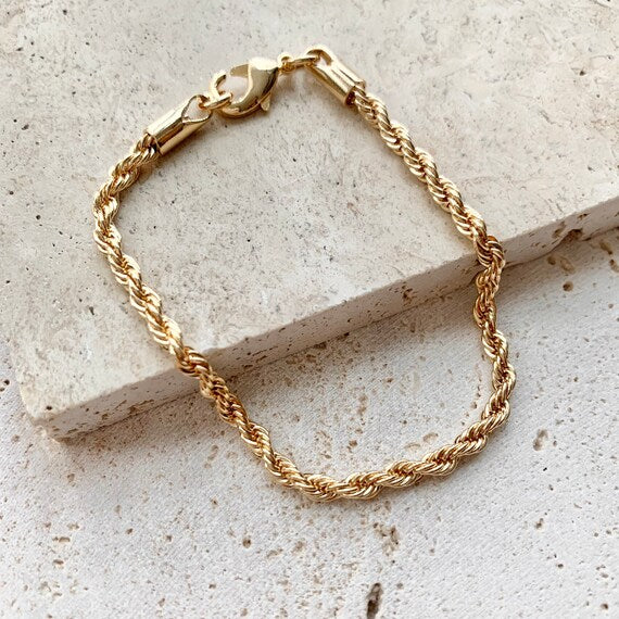 Pulsera baño en Oro